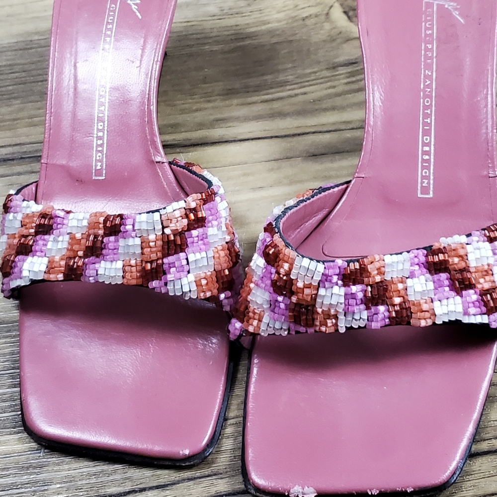 Giuseppe Zanotti size 6 1/2 pink shoes